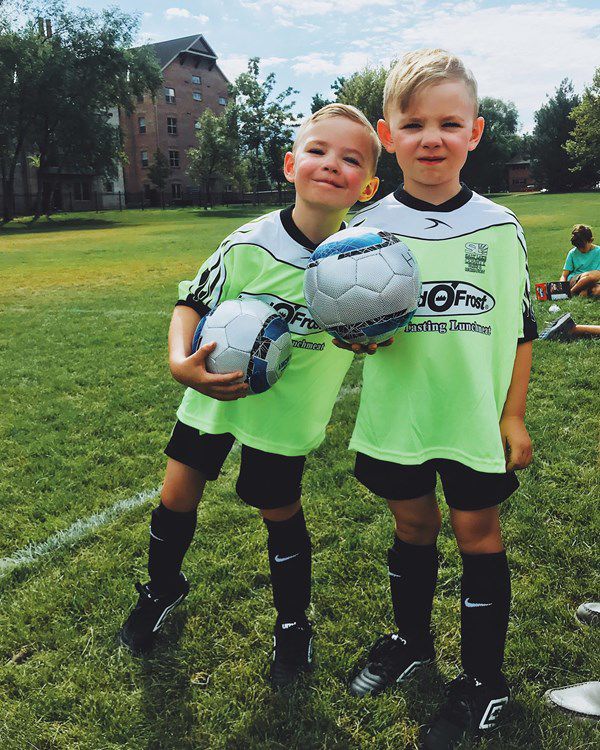Soccer twins
